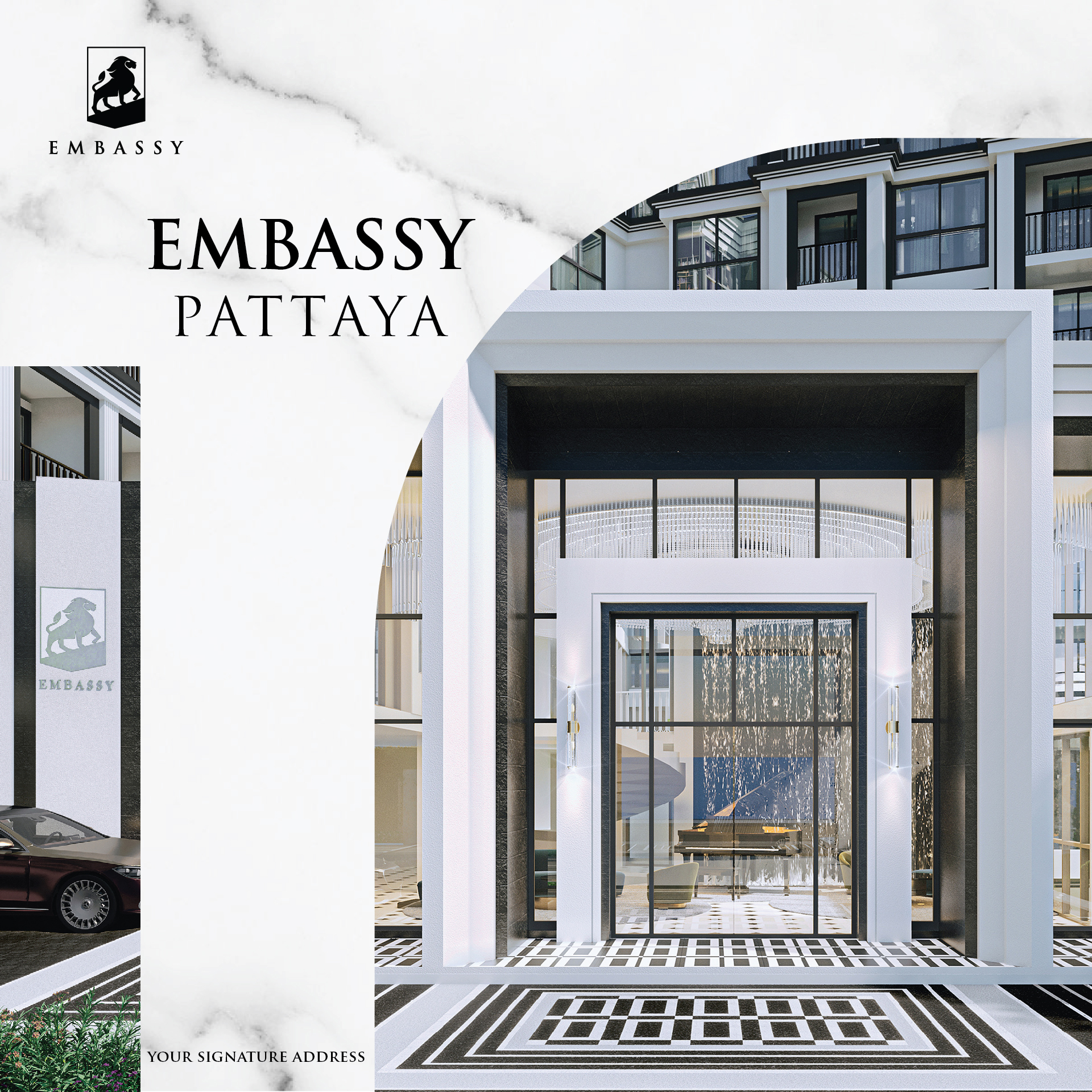 Welcome to Embassy Showroom Pattaya, Condos near Jomtien