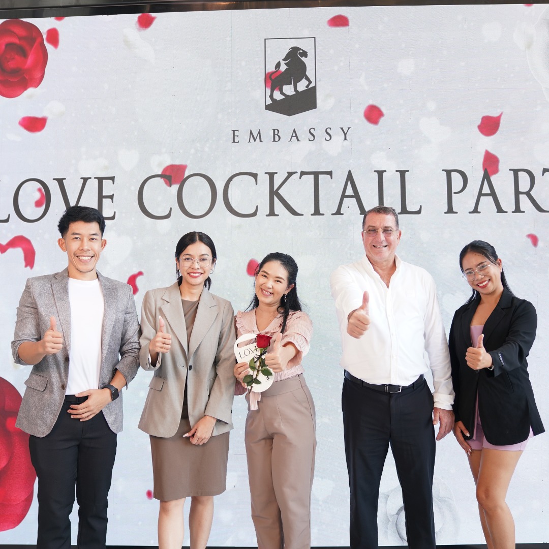 Luxury Condo in Pattaya Celebrated Valentine's Day with Love