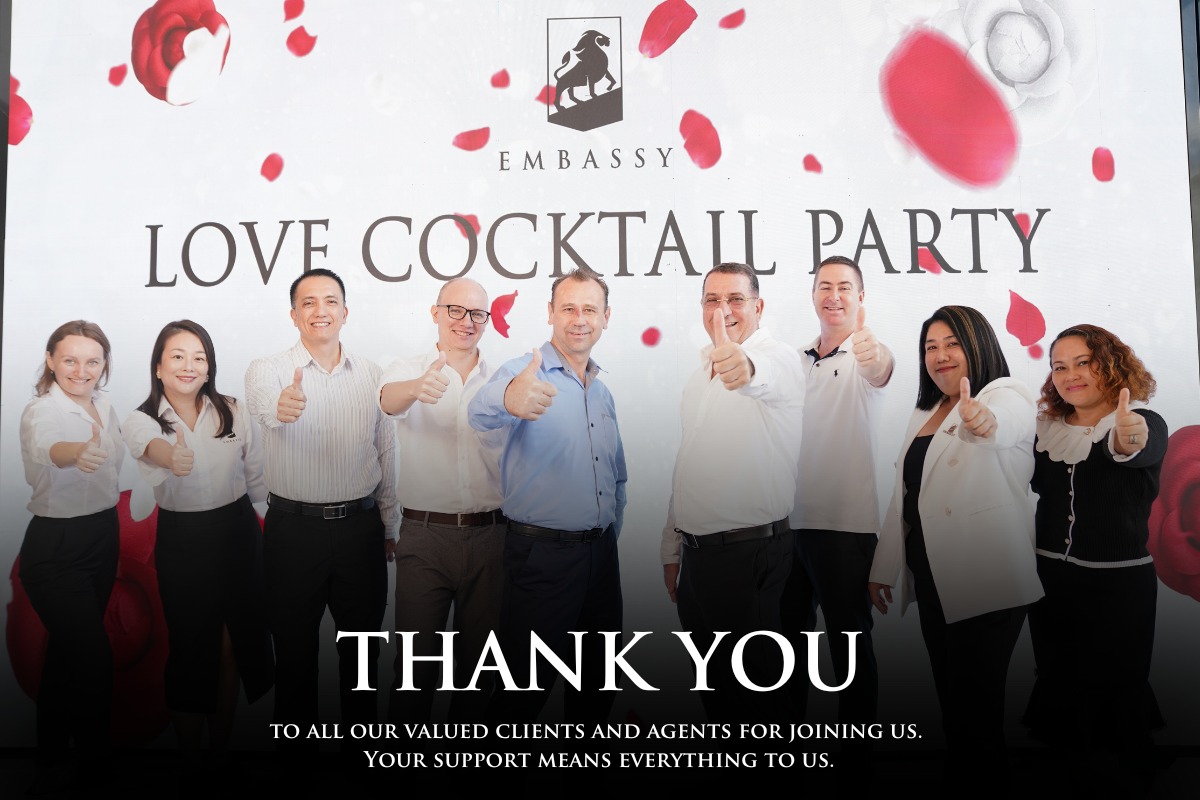 Luxury Condo in Pattaya Celebrated Valentine's Day with Love คอนโดหรูพัทยาฉลแงวาเลนไทน์